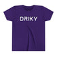 Youth Driky Stud Muffin - White Night Short Sleeve Tee