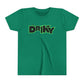 Youth Get Driky - Green Monkey Short Sleeve Tee