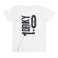 Youth Driky 1 point 0 Bro - OG Back Print Short Sleeve Tee
