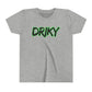 Youth Driky Rough Ryder - Green Monkey Short Sleeve Tee