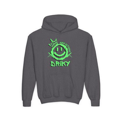Driky King Nothing - Green Monkey - Youth Heavy Blend Hoodie