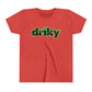 Youth Driky Wear - Green Monkey Short Sleeve Tee