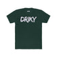 Driky Rough Ryder - White Night Cotton Crew Tee