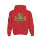 Driky Laugh at the World - Green Monkey - Youth Heavy Blend Hoodie