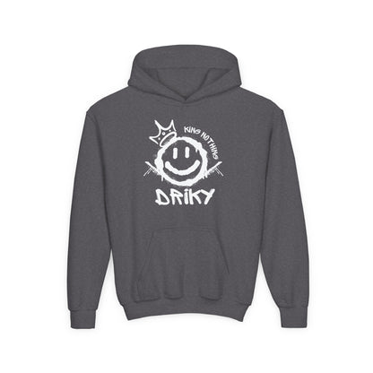 Driky King Nothing - Simple - Youth Heavy Blend Hoodie