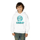 Driky Die Happy -  Blue Brain - Youth Heavy Blend Hoodie