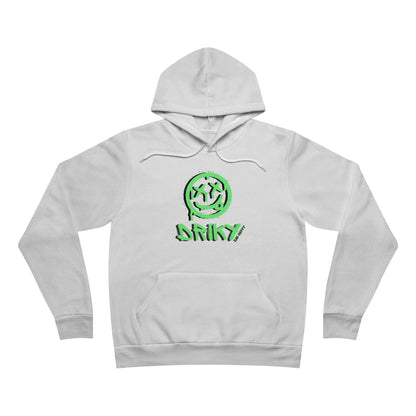 Driky Die Happy - Green Monkey Fleece Pullover Hoodie