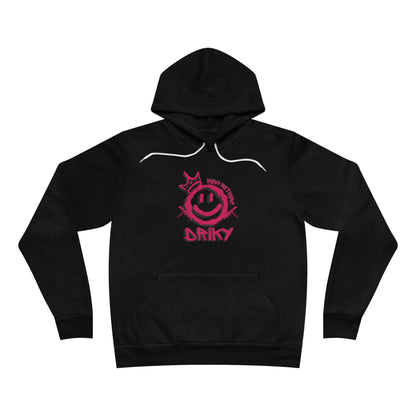 Driky King Nothing - Rose Blood Fleece Pullover Hoodie