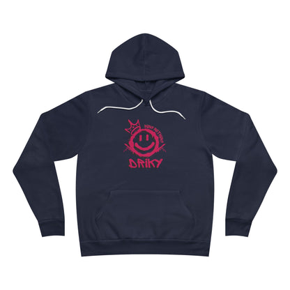Driky King Nothing - Rose Blood Fleece Pullover Hoodie