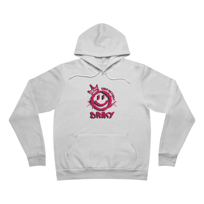 Driky King Nothing - Rose Blood Fleece Pullover Hoodie