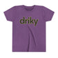 Youth Little Driky - Banana Sunshine Short Sleeve Tee