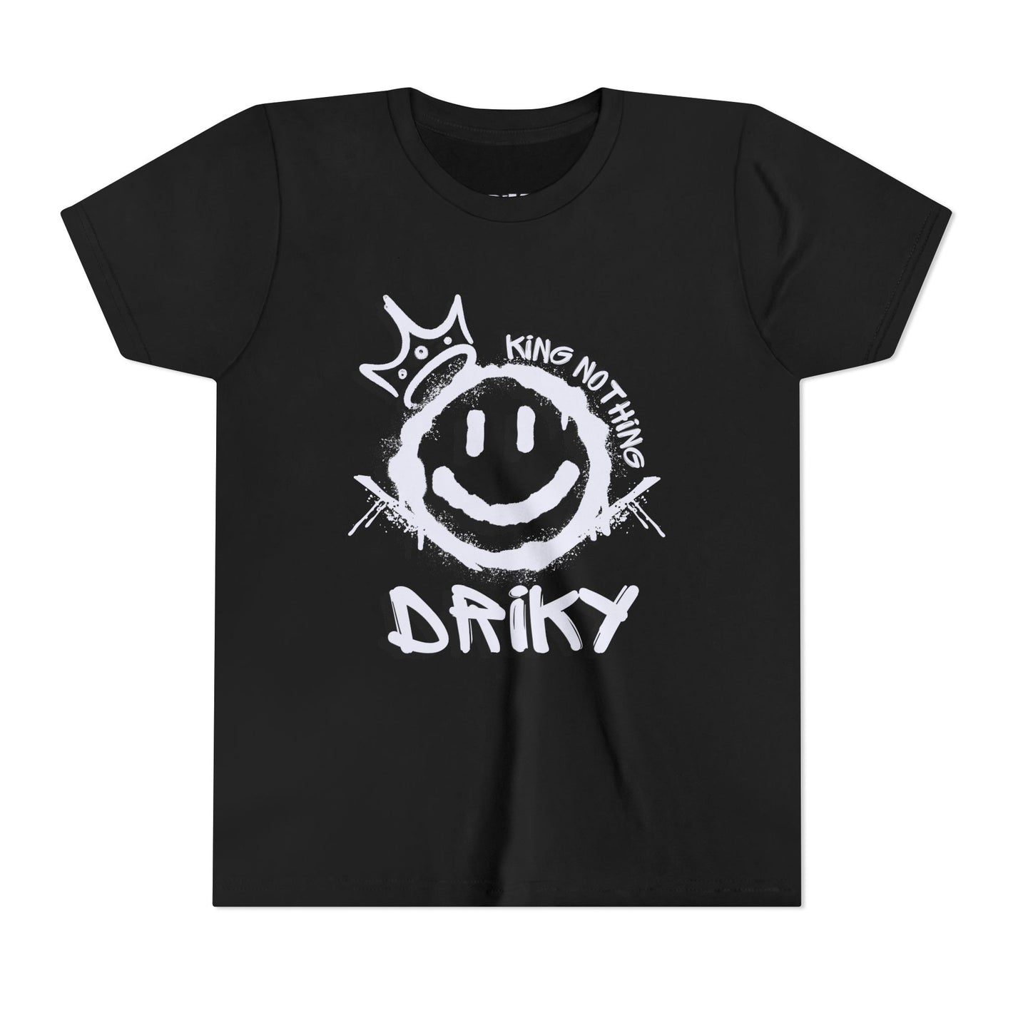 Youth Driky King Nothing - White Night Short Sleeve Tee