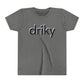 Youth Little Driky - Blackout Short Sleeve Tee