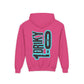 Youth Driky 1 point 0 Bro - Blue Brain Backprint - Heavy Blend Hoodie 16 Colors