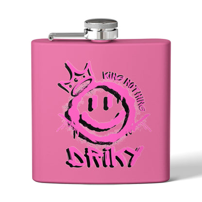Driky King Nothing Stainless Steel Flask - 6oz