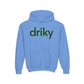 Little Driky - Green Monkey - Youth Heavy Blend Hoodie
