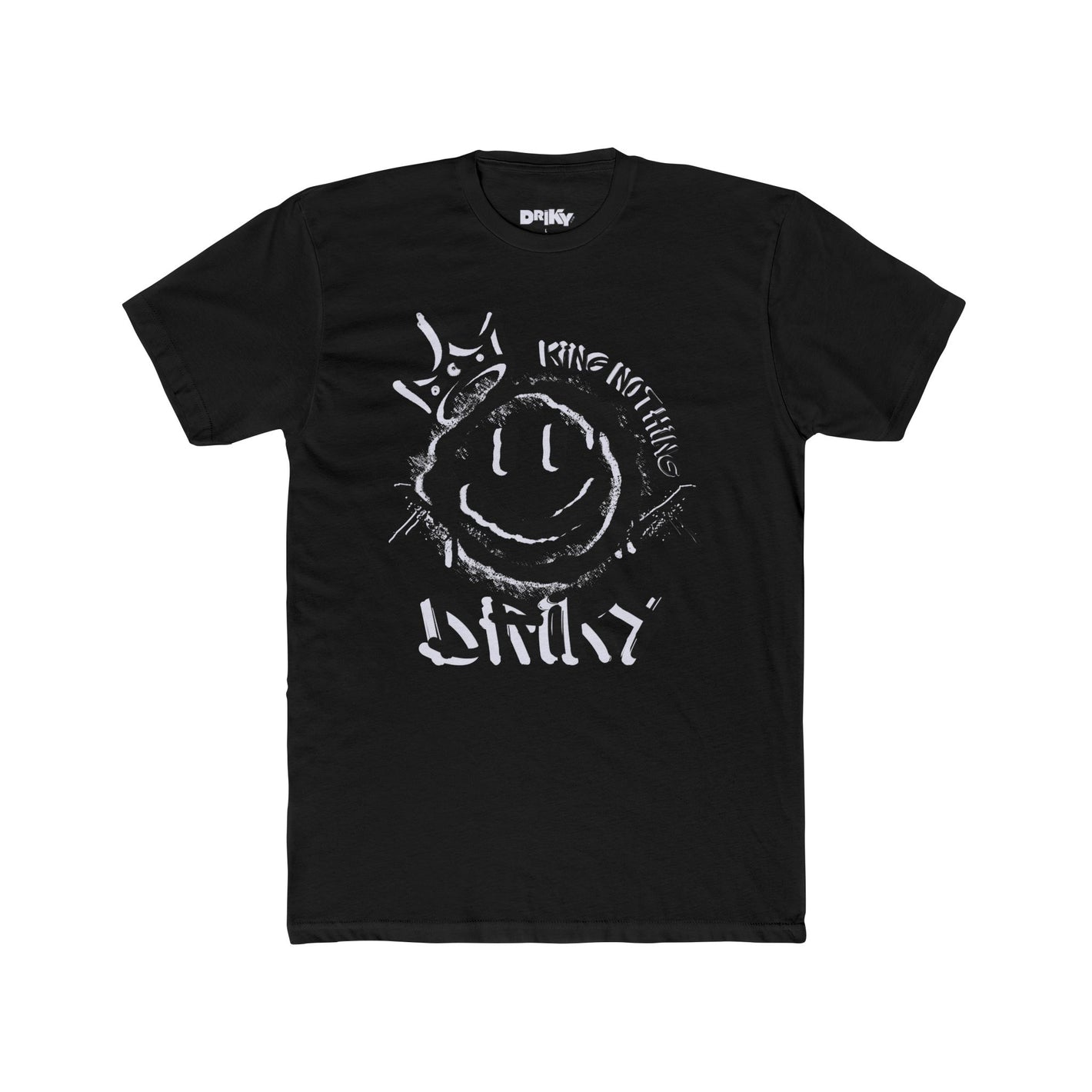 Driky King Nothing - Blackout Cotton Crew Tee