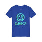 Youth Driky Die Happy - Blue Brain Short Sleeve Tee