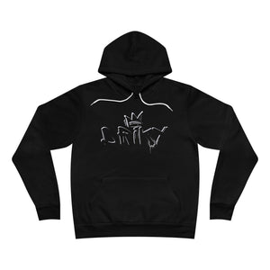 Driky Roy-al - Blackout Fleece Pullover Hoodie