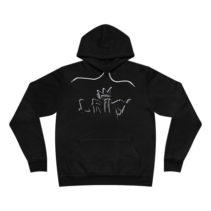 Driky Roy-al - Blackout Fleece Pullover Hoodie
