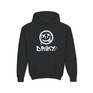 Driky Die Happy - White Night - Youth Heavy Blend Hoodie