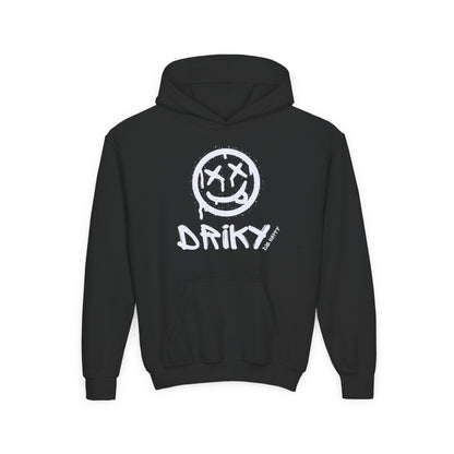 Driky Die Happy - White Night - Youth Heavy Blend Hoodie