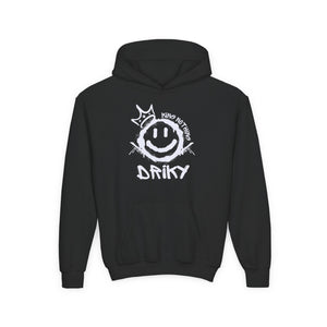 Driky King Nothing - White Night - Youth Heavy Blend Hoodie