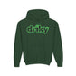 Driky Wear - Green Monkey - Youth Heavy Blend Hoodie
