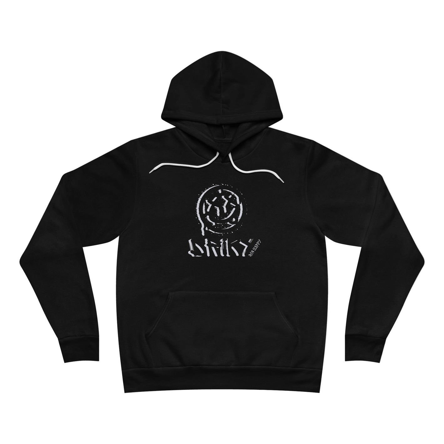 Driky Die Happy - Blackout Fleece Pullover Hoodie