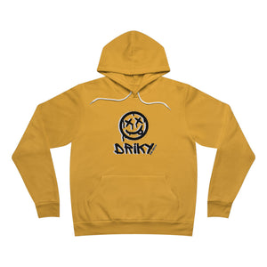 Driky Die Happy - Blackout Fleece Pullover Hoodie