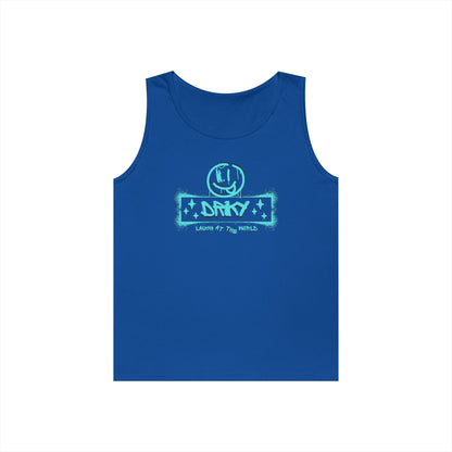 Driky Laugh at the World - Blue Brain - Tank Top
