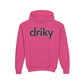 Little Driky - Blue Brain - Youth Heavy Blend Hoodie