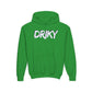 Driky Rough Ryder - White Night - Youth Heavy Blend Hoodie