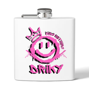 Driky King Nothing Stainless Steel Flask - 6oz