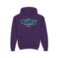 Driky ESTD Wear - Blue Brain - Youth Heavy Blend Hoodie