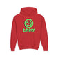 Driky Die Happy -  Green Monkey - Youth Heavy Blend Hoodie