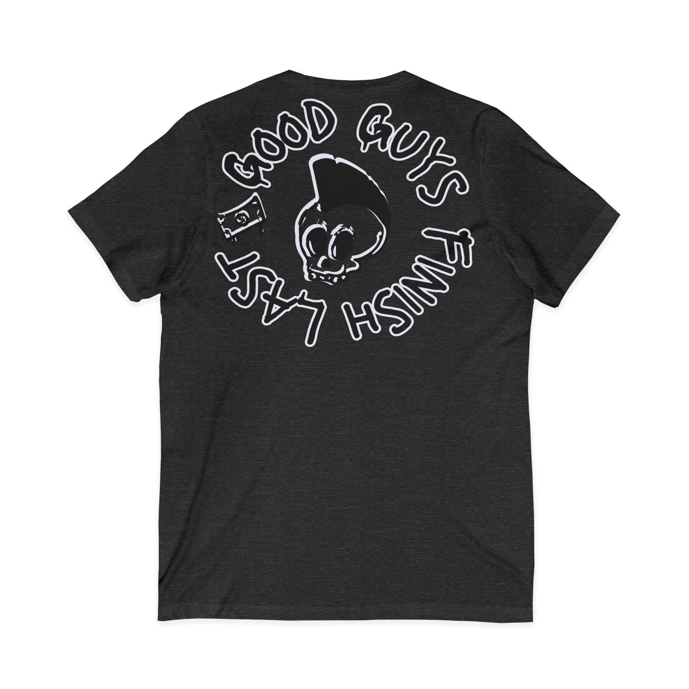 Limited Edition Limp Driky - Good Guys Finish Last Jersey V-Neck Tee