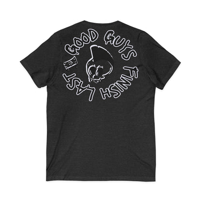 Limited Edition Limp Driky - Good Guys Finish Last Jersey V-Neck Tee