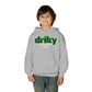 Driky ESTD Wear - Green Monkey - Youth Heavy Blend Hoodie