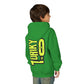 Driky 1 point 0 Bro - Banana Sunshine - (Back Print) Youth Heavy Blend Hoodie