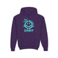 Driky King Nothing - Blue Brain - Youth Heavy Blend Hoodie