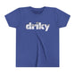 Youth Driky Wear - White Night Short Sleeve Tee
