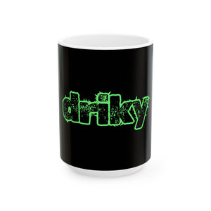 Driky Wear - Green Monkey - 11oz Coffee Cup