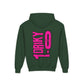 Driky 1 point 0 Bro - Pinkerton - (Back Print) Youth Heavy Blend Hoodie