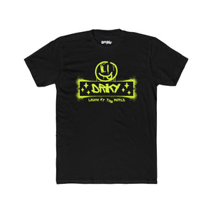 Driky Laugh at the World - Banana Sunshine Cotton Crew Tee