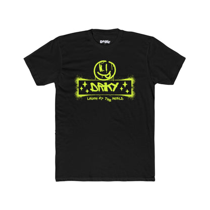 Driky Laugh at the World - Banana Sunshine Cotton Crew Tee