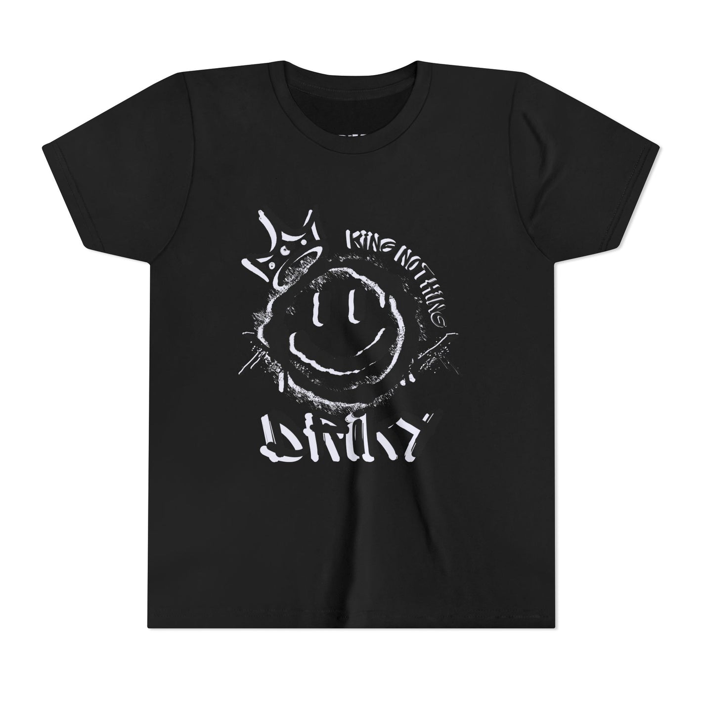Youth Driky King Nothing - Blackout Short Sleeve Tee