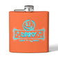 Driky Laugh at the World Stainless Steel Flask - 6oz