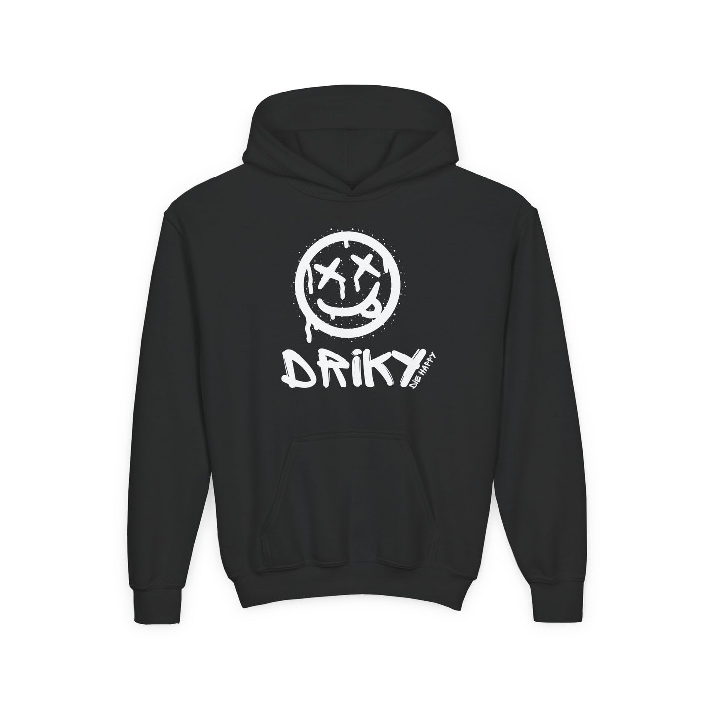 Driky Die Happy -  Simple - Youth Heavy Blend Hoodie