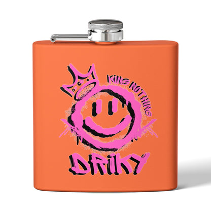 Driky King Nothing Stainless Steel Flask - 6oz